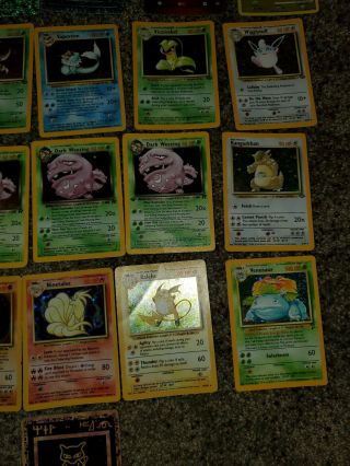 Pokemon Cards 26 Rare Holographic Set 3