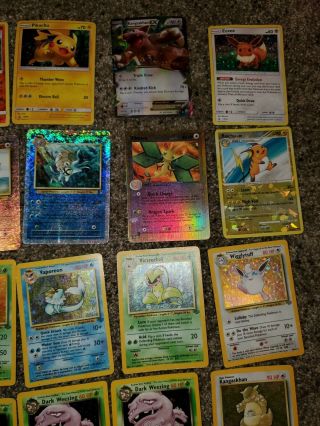 Pokemon Cards 26 Rare Holographic Set 4