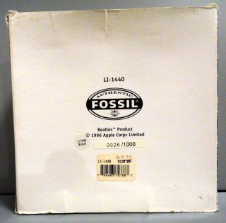 RARE,  “Meet The Beatles” Fossil Watch Set,  Limited Edition LI - 1440,  1996,  NIB 2