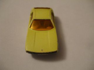 Matchbox Lesney Superfast 20 Lamborghini Marzal Rare Yellow Nmint