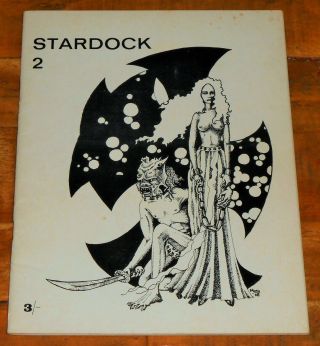 Stardock No.  2 Rare Fanzine 1969 Blue Beetle Steve Ditko Michael Moorcock 2001