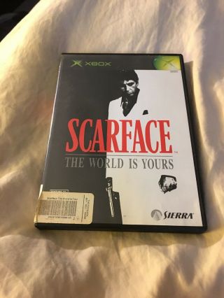 Scarface: The World Is Yours (microsoft Xbox,  2006) Complete Rare