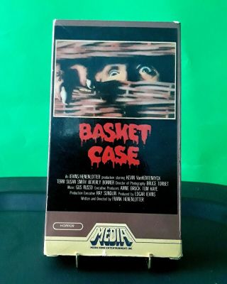 Basket Case (vhs) Media 1983 No Tape; Case Only Horror,  Gore; Rare - Vg, .