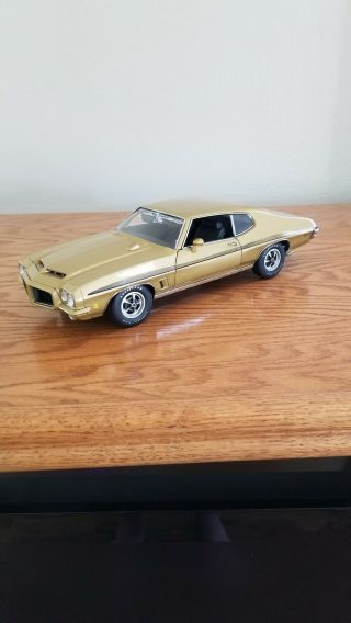 Gmp 1/18 1972 Pontiac Gto,  Arizona Gold,  Ram Air,  Ho 455,  Rare Limited Edition