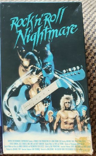 Rock N Roll Nightmare (vhs 1987 Academy) Rare Horror