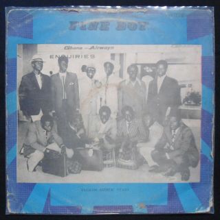 Telicos 7 Band " Fine Boy " Wonderful Rare Lp Deep Highlife From Ghana