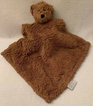 Restoration Hardware Baby & Child Brown Bear Security Blanket Lovey Rh Rare Htf