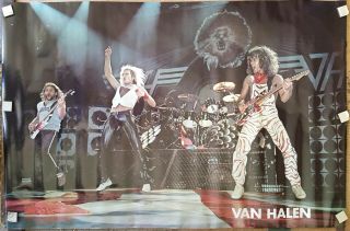 Van Halen Love Poster Early 80 