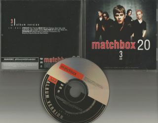 Rob Thomas Matchbox Twenty 3 Am 1997 Usa Rare Promo Radio Dj Cd Single 20
