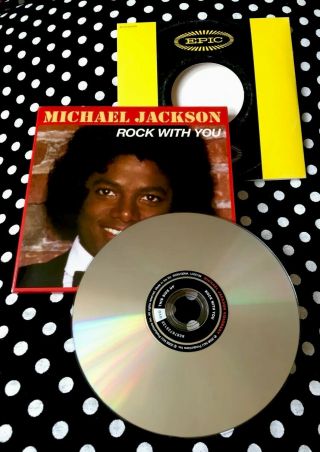 Michael Jackson - Rock With You Rare Dual Dvd / Cd Single
