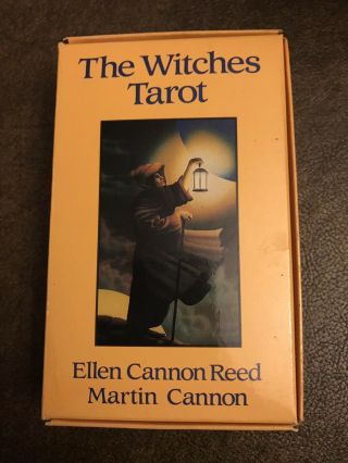 Rare The Witches Tarot 1989 Ellen Cannon Reed & Martin Reed