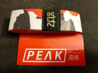 Zox " Peak " Gold Stitching,  Rare,  Bespoke