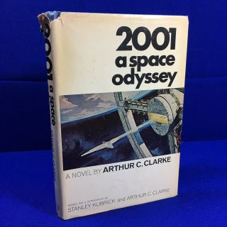 2001 A Space Odyssey Arthur C Clarke 1st Ed Book Club Edt Hardcover 1968 Rare
