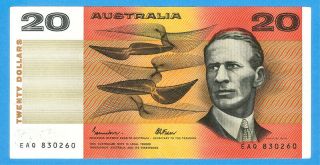 Australia 20 Dollars Nd Rare Series Eaq830260