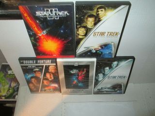 Star Trek - The Movie 1 2 3 4 5 & 6 Rare Dvd Set William Shatner Leonard Nimoy