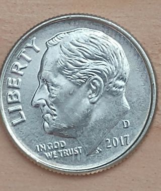 Very Rare 2017 D Dime,  2 Faces $65,  Firm,  Absolute Lowest