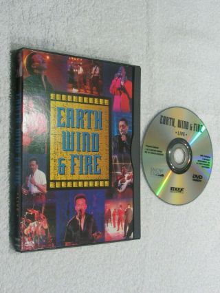 Earth Wind & Fire Live 1994 (dvd,  2001) Concert Video Rare - Oop Shippin