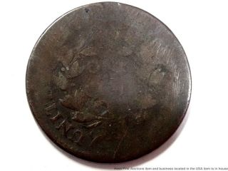 Scarce 1801 Draped Bust Large Cent Us United States Penny 1c Coin Rare