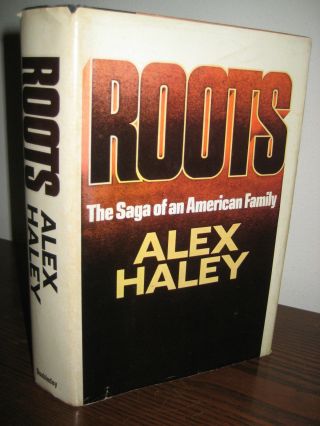 Roots Alex Haley Rare African American Slavery 1st Edition First Printing Film