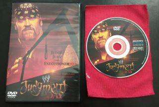 WWE Judgement Day OOP 2002 Like Hulk Hogan The Undertaker DVD Rare 3
