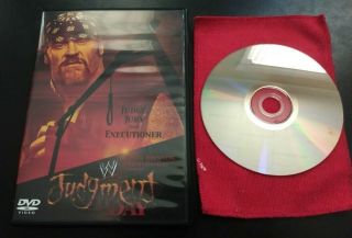 WWE Judgement Day OOP 2002 Like Hulk Hogan The Undertaker DVD Rare 4