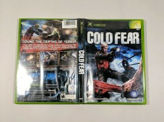 Cold Fear (microsoft Xbox,  2005) Rare Survival Horror Complete Vg,