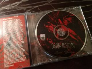 Iced Earth Burnt Offerings 1995 Century Media 1st Press Rare OOP 4