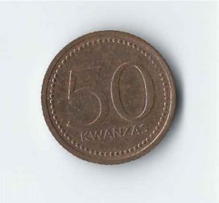Angola 50 Kwanzas Nd (1978) Rare