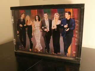 Friends Complete 40 Dvd Series Seasons 1 - 10 With Collectible Wood Case Rare