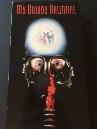 My Bloody Valentine Horror Vhs Paramount Cult Classic Horror Rare 1981 1998