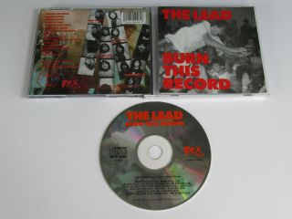 The Lead Burn This Record Cd 1989 Rare Oop Thrash 1st Press On R.  E.  X.