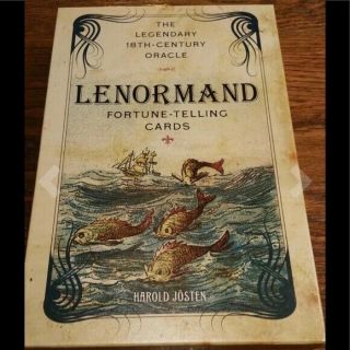 The Lenormand Fortune - Telling Tarot Deck Cards Rare