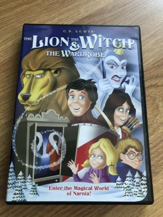 The Lion The Witch And The Wardrobe (dvd) Cs Lewis Animated Film Rare Rare