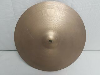 Rare Vintage Zildjian Avedis 16 " Crash Cymbal Cracked 1960s