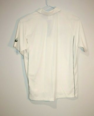 Asics Cricket Australia Rare Test Match Jersey White Polo Shirt Size 2XL XXL 2