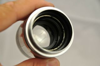 Carl Zeiss Tessar 8cm f2.  8 2.  8/80 Projection lens RARE EX with helicoid m42 6
