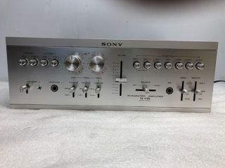 RARE SONY TA - 1150 POWER PRE AND AMPLIFIER AND IN NEAR 4
