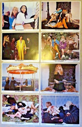 The Touchables (1968) - Full Set Of 8 U.  S.  Lobby Cards Rare