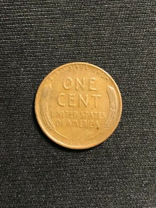 Rare US Unmarked 1944 Lincoln Wheat Penny Collectible - 2