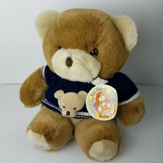 Nwt Vintage Amc Best Friends Belly Bear Dayton Hudson 1992 16 Inches Rare Plush