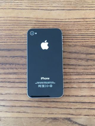 Apple iPhone 4s - 16GB - RARE iOS 7.  0.  6 - Black - AT&T - A1387 (CDMA,  GSM) 3