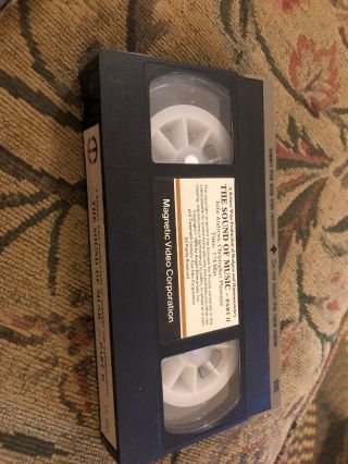 THE SOUND OF MUSIC VHS RARE 1st Release Magnetic Video Julie Andrews 7