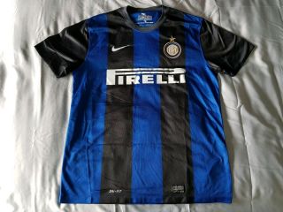 Nike Inter Milan Home Shirt 2012/2013 Large Rare Stunning Shirt