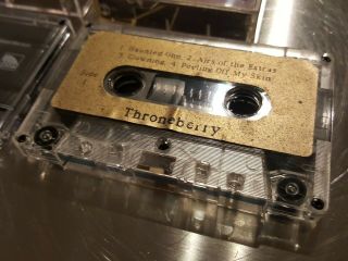 Two (2) THRONEBERRY Rare Promo / Demo Cassette Tapes (Afghan Whigs Greg Dulli) 2