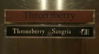 Two (2) THRONEBERRY Rare Promo / Demo Cassette Tapes (Afghan Whigs Greg Dulli) 8
