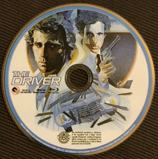 The Driver (1978) (blu - Ray Disc) Twilight Time Rare & Out Of Print Oop