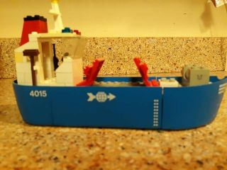 VINTAGE RARE HTF LEGO 4015 BOAT WITH INSTRUCTIONS 2
