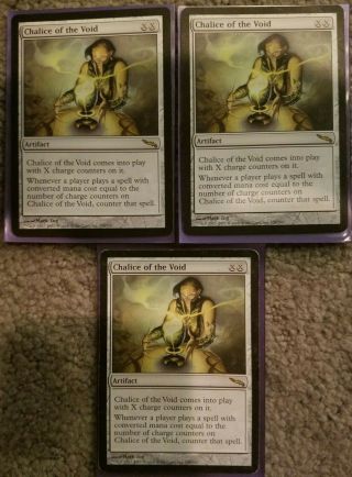 1x Chalice Of The Void X1 - 3 Available - Mtg Mrd Mirrodin - Nm/m