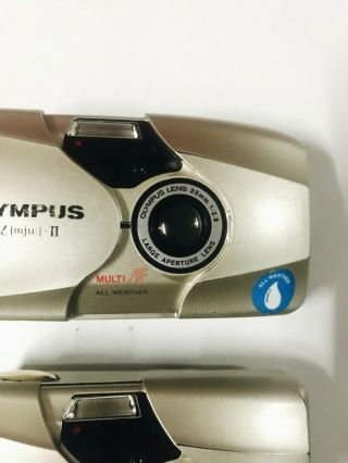 RARE Olympus Mju II Film Camera 2 CAMERA 4