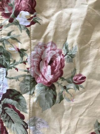 Rare Ralph Lauren Kathleen Floral Roses Standard Sham Therese EmilyAnne Cottage 3